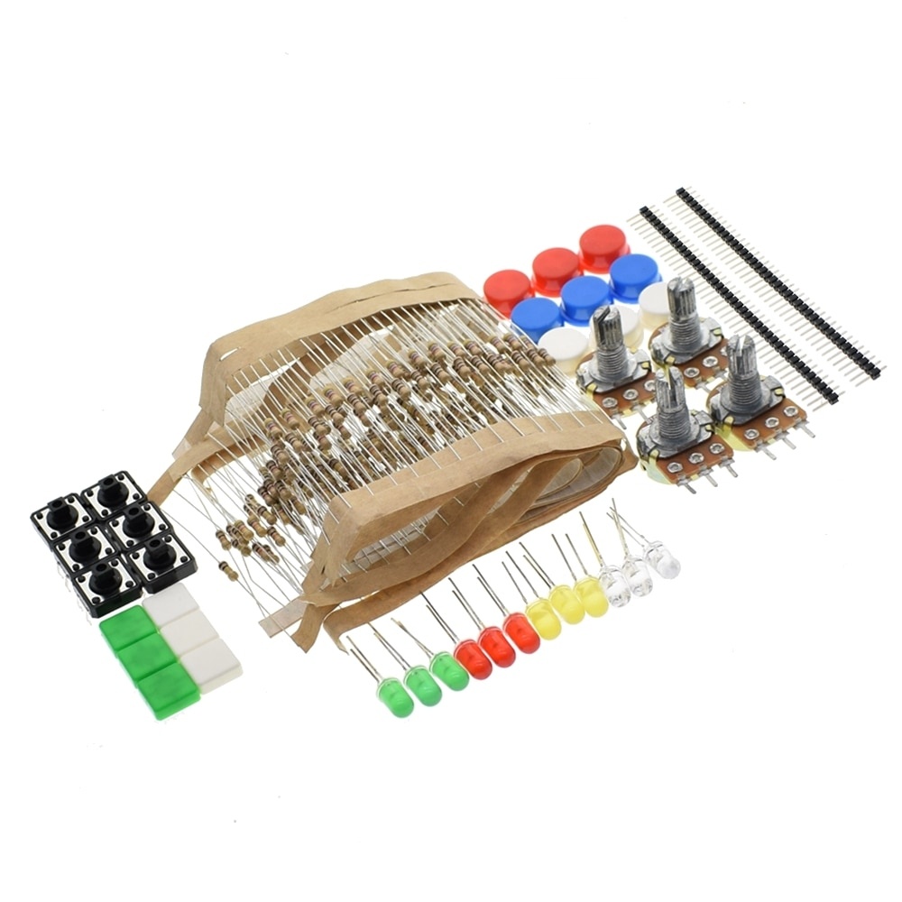 1 sets Handy Portable Resistor Kit for Arduino Starter Kit UNO R3 LED ...