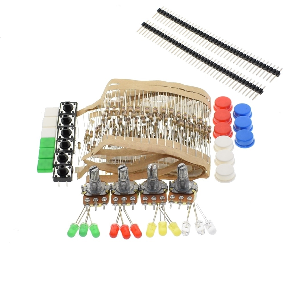 1 sets Handy Portable Resistor Kit for Arduino Starter Kit UNO R3 LED ...