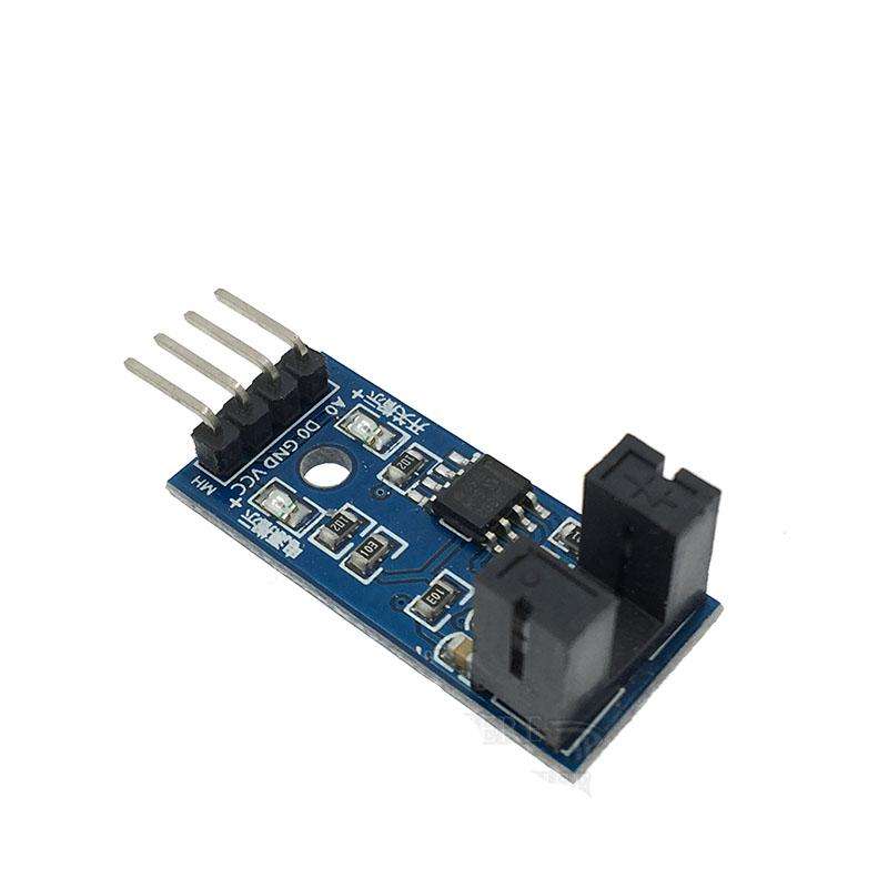 Photoelectric Beam Speed Sensor Module 3.3V-5V Slot-Type Optocoupler ...