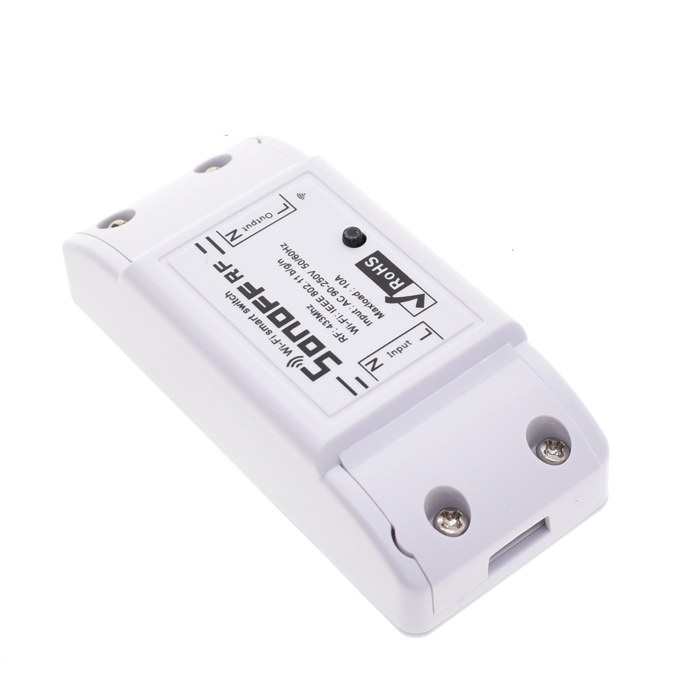 Sonoff RF WiFi Smart Switch Interruptor 433Mhz RF Receiver Intelligent ...