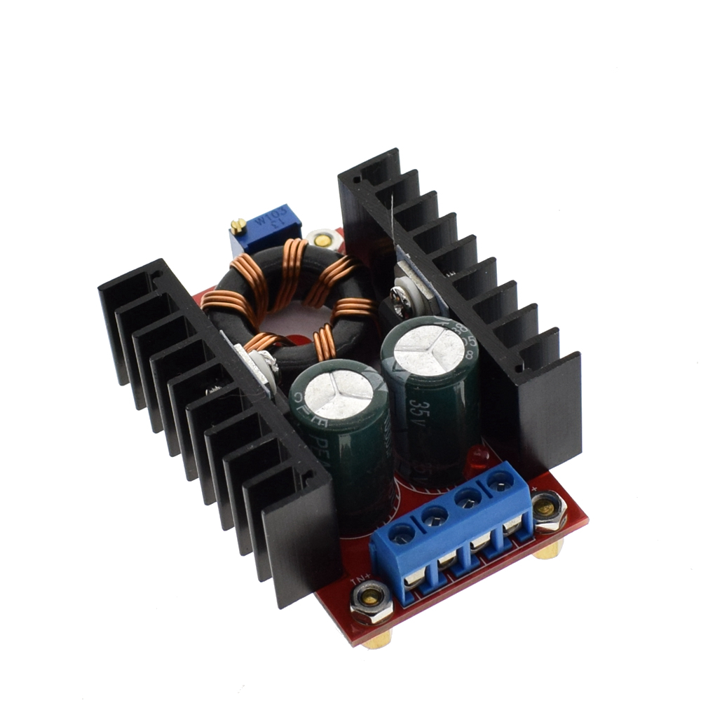 150W DC-DC Boost Converter 10-32V to 12-35V 6A Step Up Voltage Charger ...