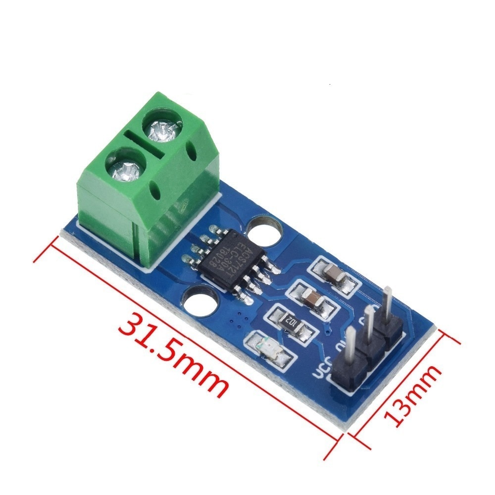 ACS712 5A 20A 30A Range Hall Current Sensor Module ACS712 Module For ...