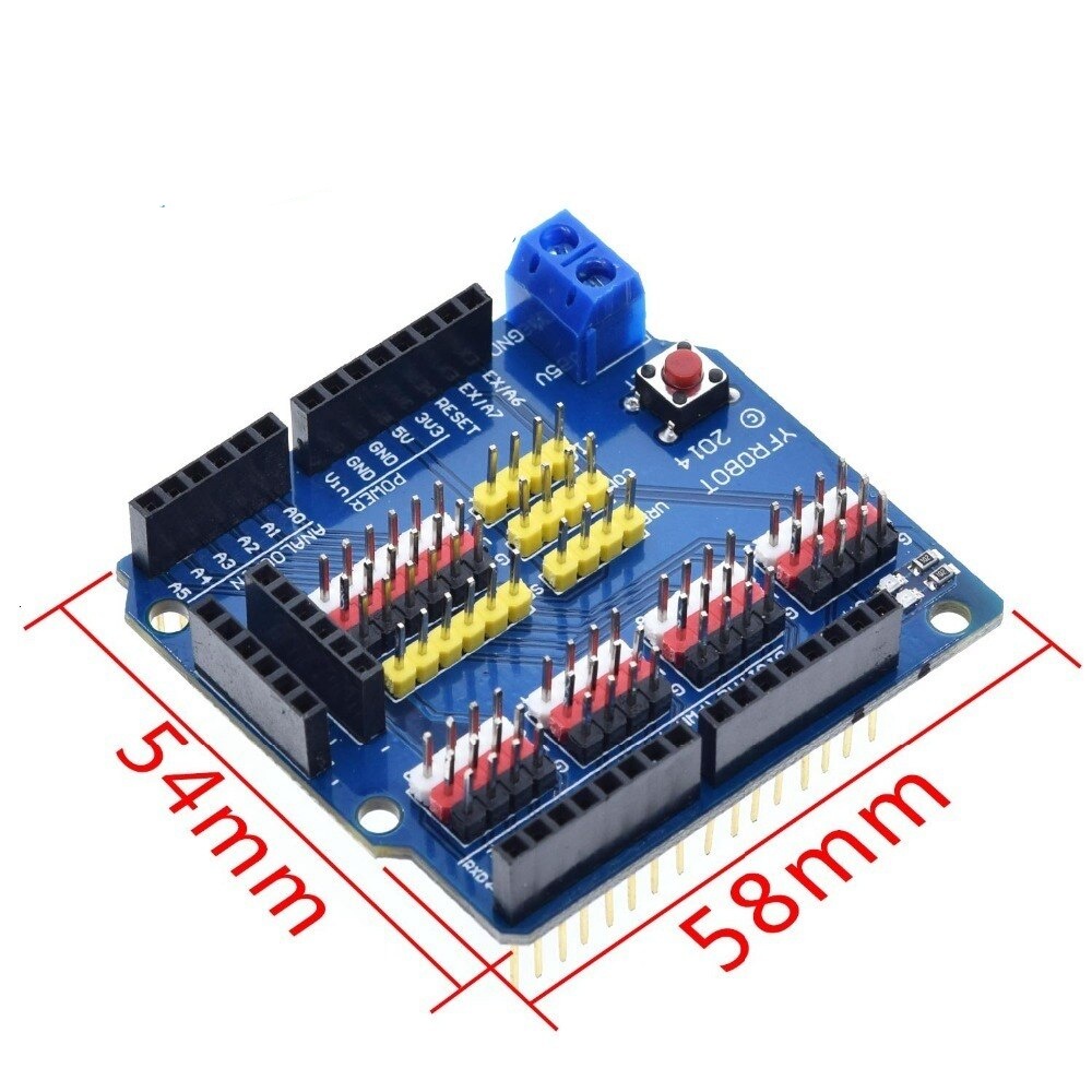 V5 Sensor Shield Expansion Board Shield For Arduino UNO R3 V5.0 ...
