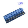 12V 8 channel relay