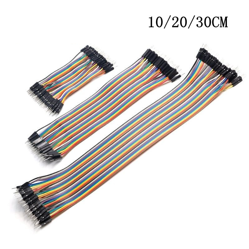 Dupont Line 10cm/20CM/30CM Male to Male+Female to Male + Female to Female  Jumper Wire Dupont Cable for arduino DIY KIT - ASK Electronics