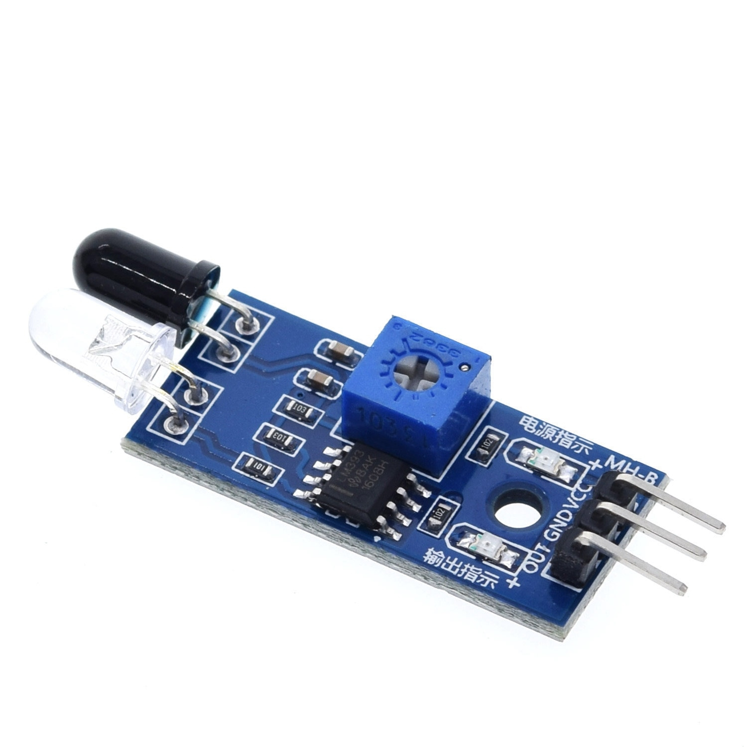 IR Infrared Obstacle Avoidance Sensor Module for arduino Diy Kit