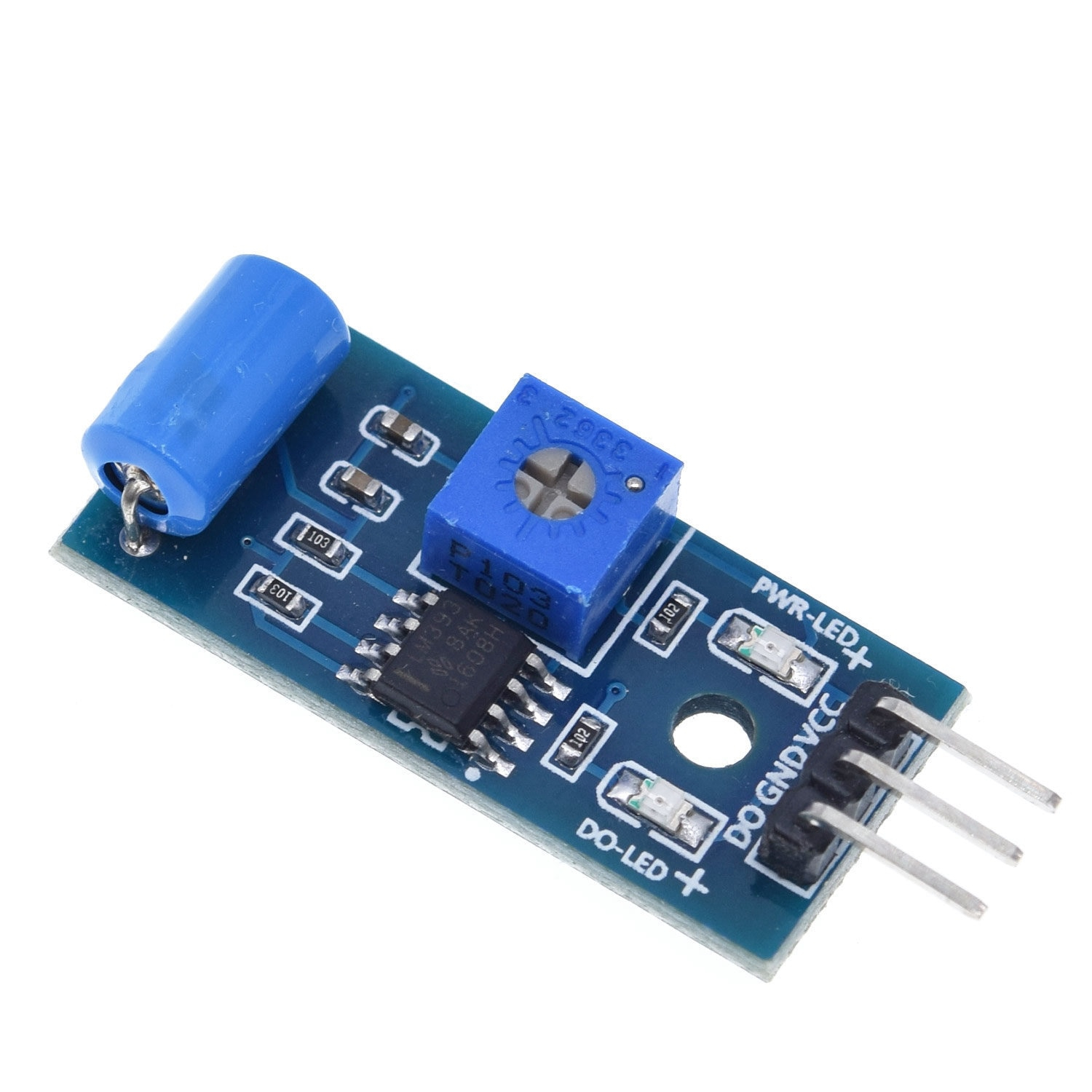Normally closed type vibration sensor module Alarm sensor module Vibration switch SW-420 for arduino