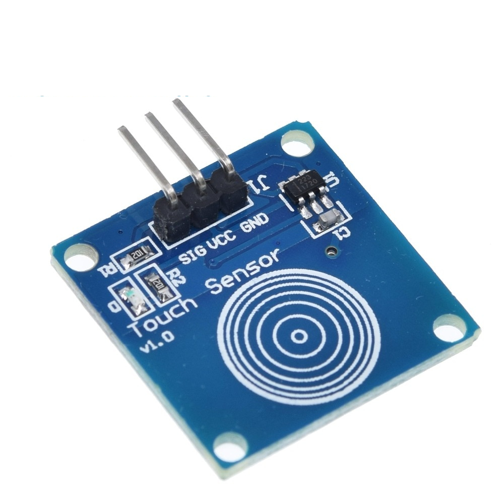 TTP223 Touch Switch Module TTP223B 1 Channel Jog Digital Capacitive Touch Sensor button for arduino DIY KIT Condition:New Type:Voltage Regulator Supply Voltage:2 ~ 5.5V Model Number:TTP223B Digital Touch Sensor Application:Digital Touch Sensor Package included: 1 × TTP223 1-way capacitive touch switch digital touch sensor module switch button.