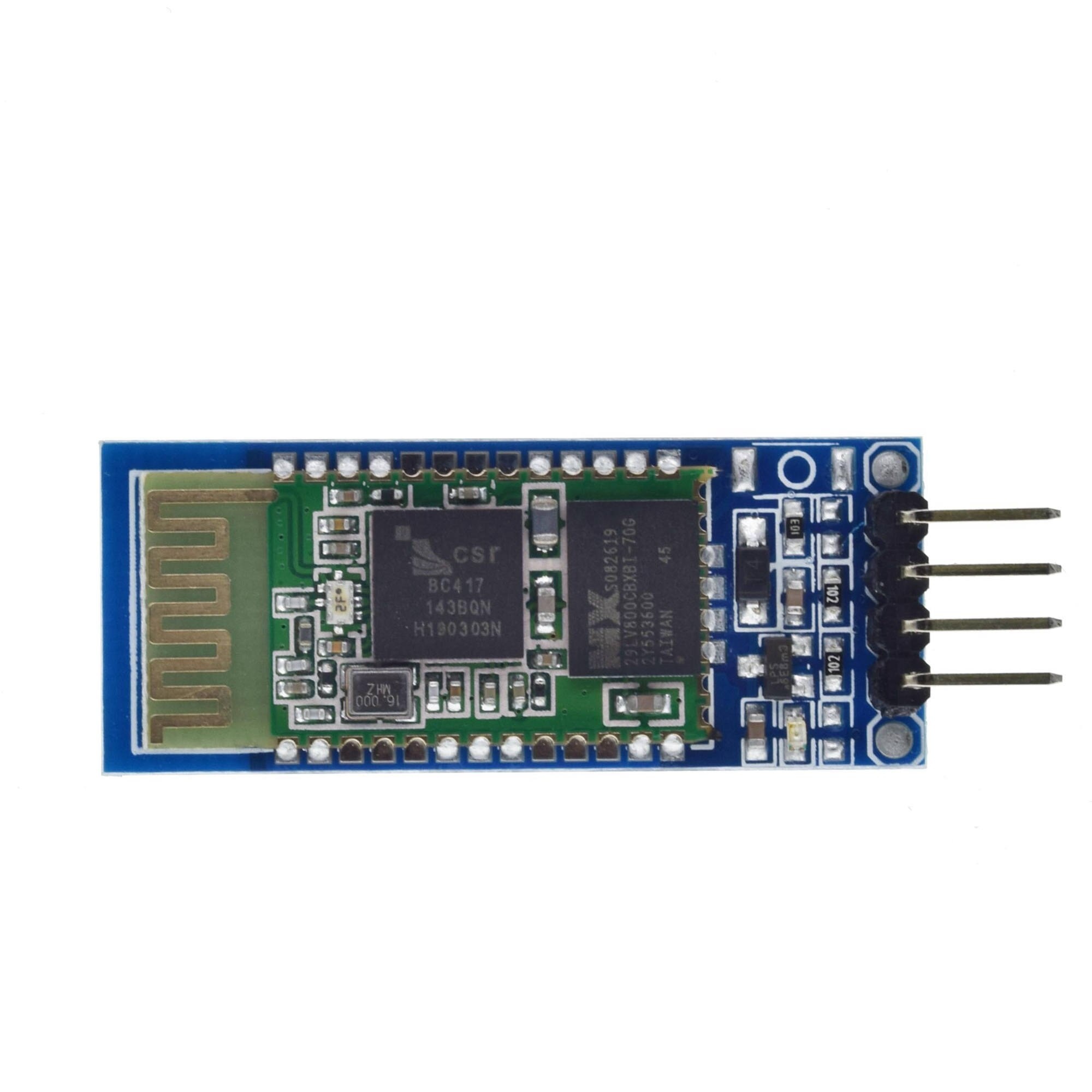 1PCS HC06 HC-06 Wireless Serial 4 Pin RF Transceiver RS232 TTL Bluetooth Module Plug-in for arduino