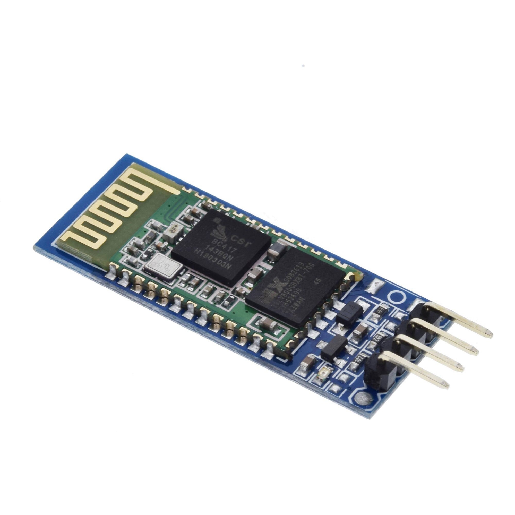 1PCS HC06 HC-06 Wireless Serial 4 Pin RF Transceiver RS232 TTL Bluetooth Module Plug-in for arduino