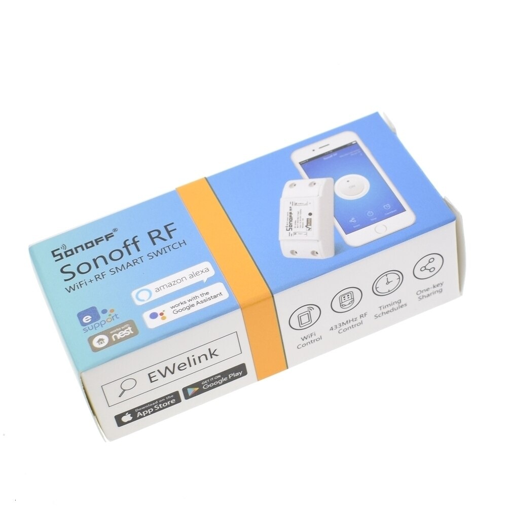 Sonoff RF WiFi Smart Switch Interruptor 433Mhz RF Receiver Intelligent Remote Wireless Control For Smart Home Wi-fi Light Switch