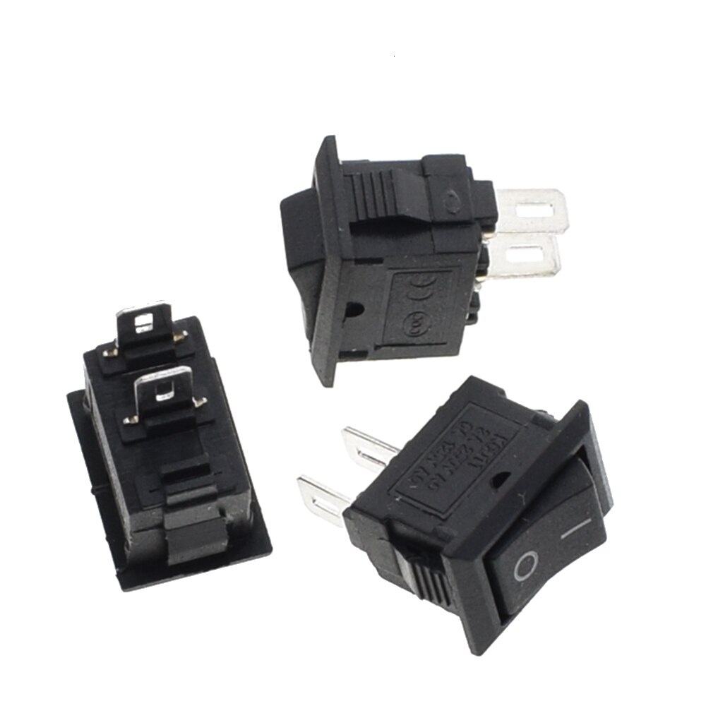 1 pc 10*15mm SPST 2PIN ON/OFF G130 Boat Rocker Switch KCD11 3A/250V Car Dash Dashboard Truck RV ATV Home