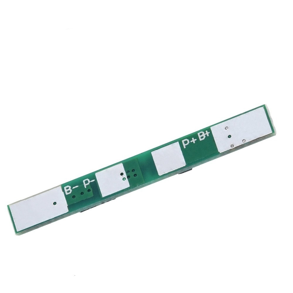 1S 3.7V 3A li-ion BMS PCM battery protection board pcm for 18650 lithium ion li battery