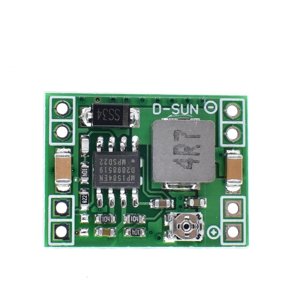 Ultra-Small Size DC-DC Step Down Power Supply Module MP1584EN 3A Adjustable Buck Converter for Arduino Replace LM2596