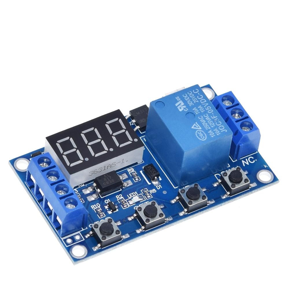 1 Channel 5V Relay Module Time Delay Relay Module Trigger OFF / ON ...