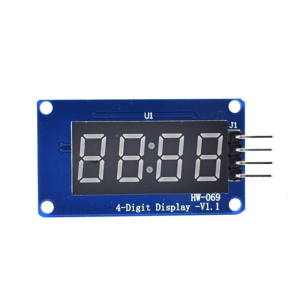 TM1637 LED Display Module For Arduino 7 Segment 4 Bits 0.36Inch Clock RED Anode Digital Tube Four Serial Driver Board Pack