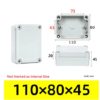 Waterproof  Cover Plastic Electronic Cable Project Box Enclosure Case DIY - Image 3