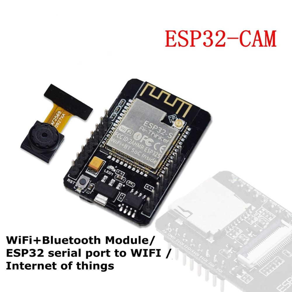 ESP32-CAM WiFi + Bluetooth Module Camera Module Development Board ESP32 with Camera Module OV2640 2MP For Arduino