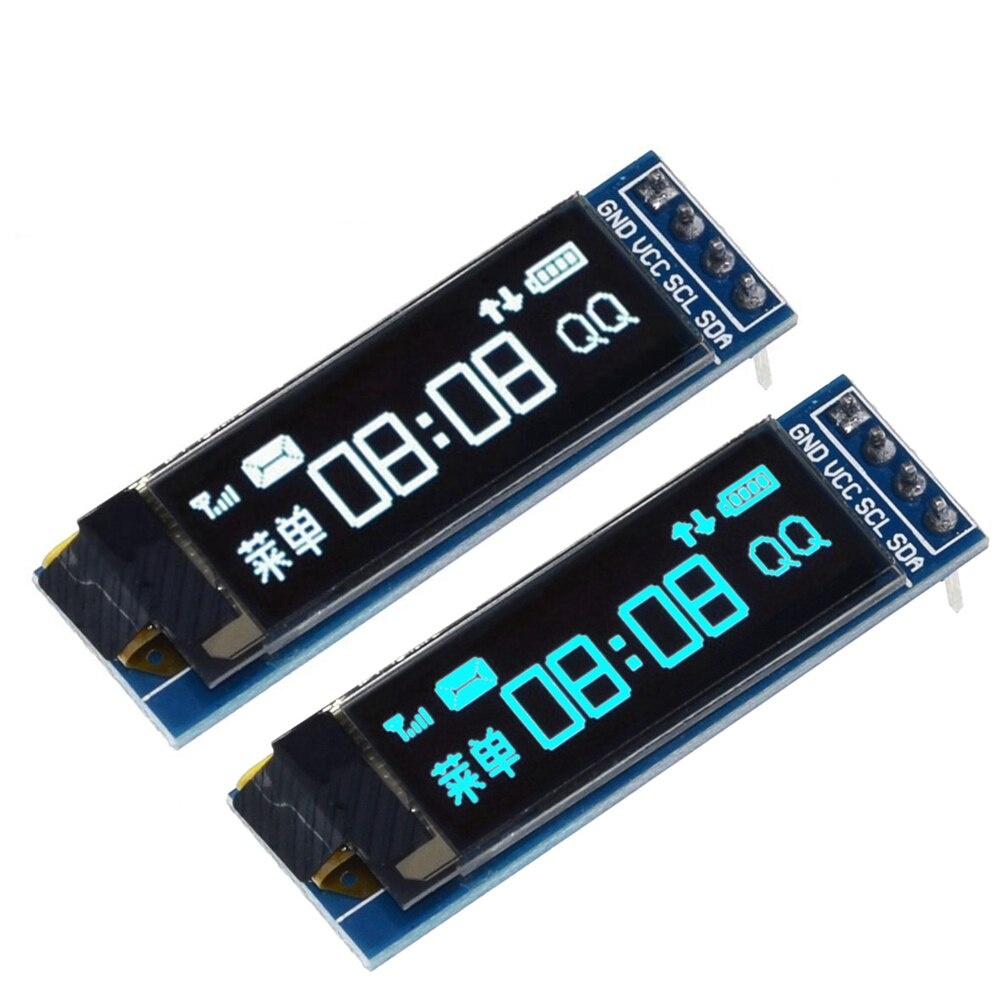 0.91 inch OLED module 0.91" white/blue OLED 128X32 OLED LCD LED Display Module 0.91" IIC Communicate for ardunio