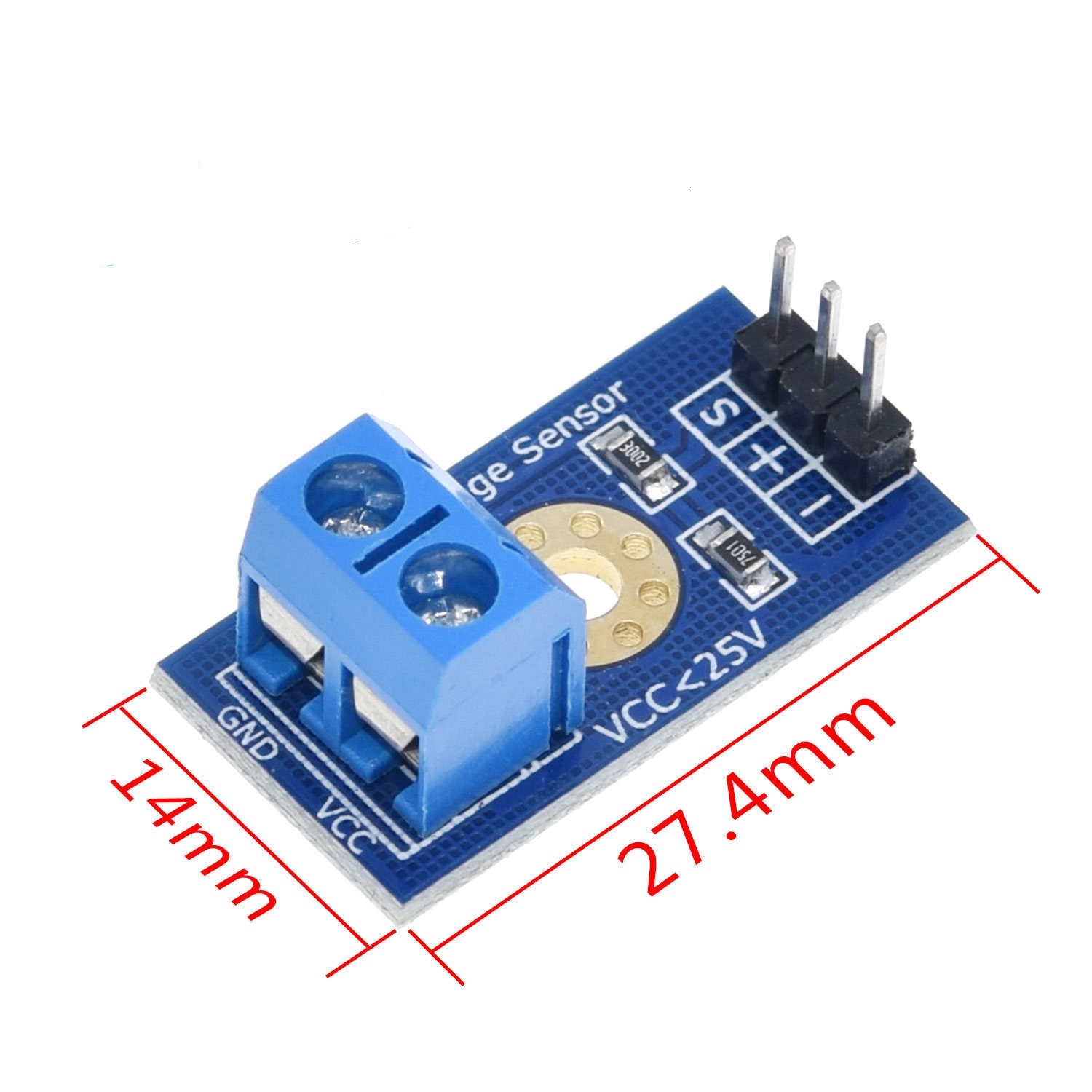 Standard Voltage Sensor Module Test Electronic Bricks For Robot For Arduino