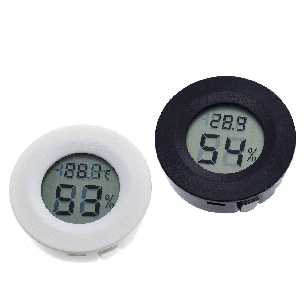 Mini LCD Digital Thermometer Hygrometer Fridge Freezer Temperature Sensor Humidity Meter Detector Indoor Gauge Instruments