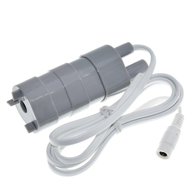 DC 12V 600L/H high pressure Dc Submersible water Pump Three-wire Micro Motor Water Pump with adapter 5.5X2.1 USB