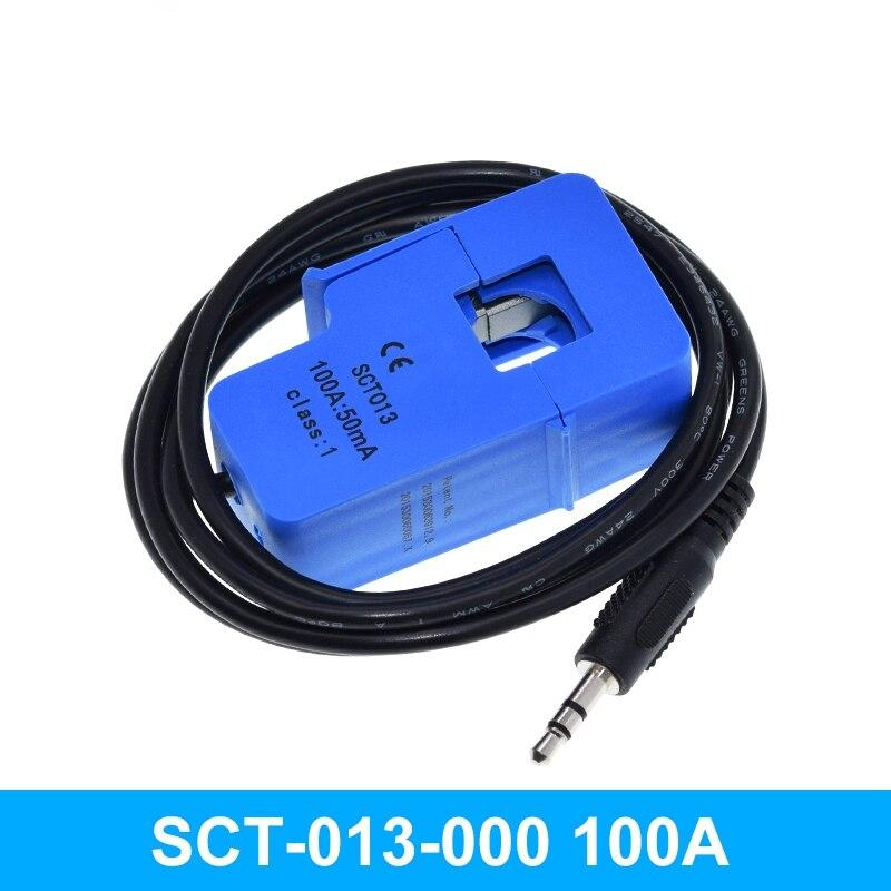 High Quality 30A 50A 100A SCT-013-030 SCT-013-050 SCT-013-000 Non-invasive AC current sensor Split Core Current Transformer