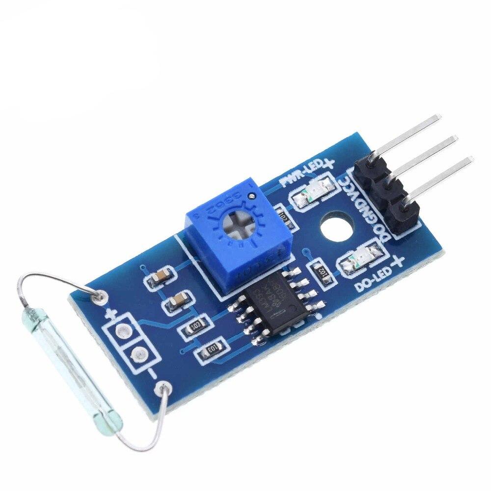 Reed Sensor Module Magnetron Module Reed Switch Magnetic Switch for arduino Diy Kit