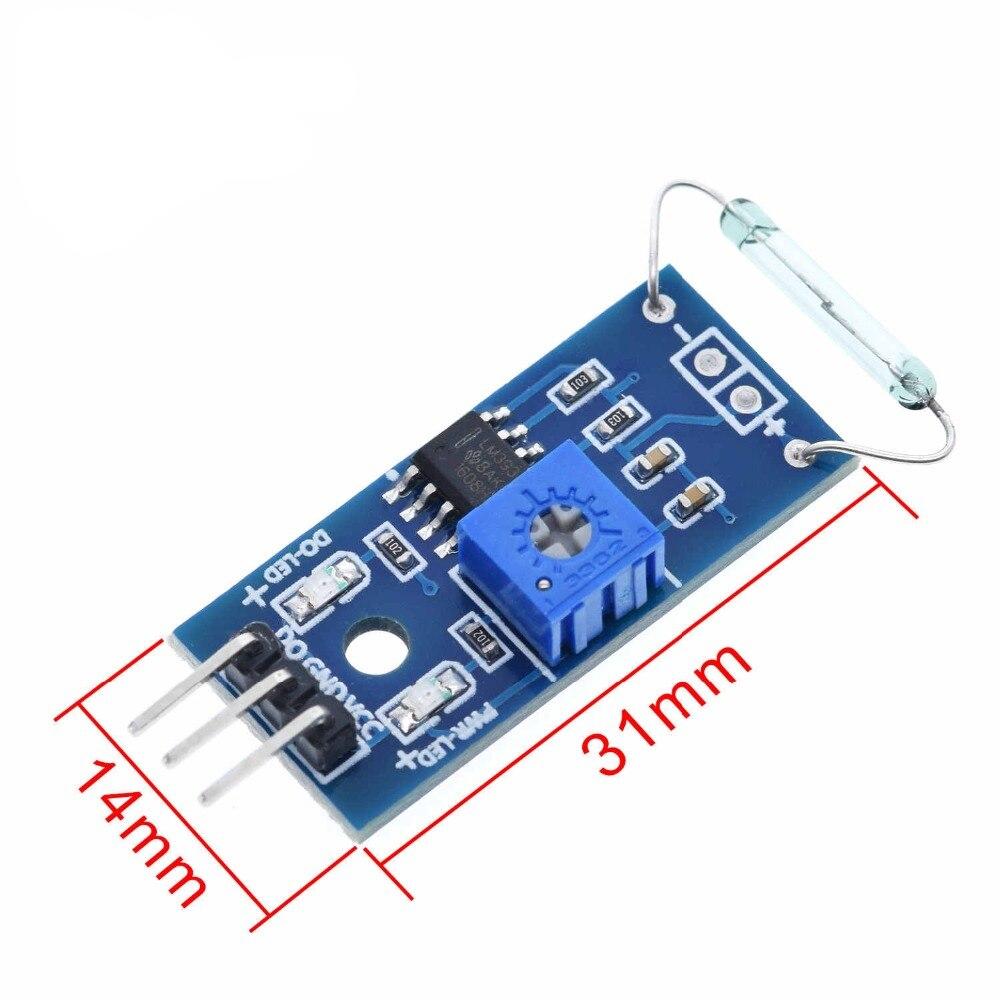 Reed Sensor Module Magnetron Module Reed Switch Magnetic Switch for arduino Diy Kit