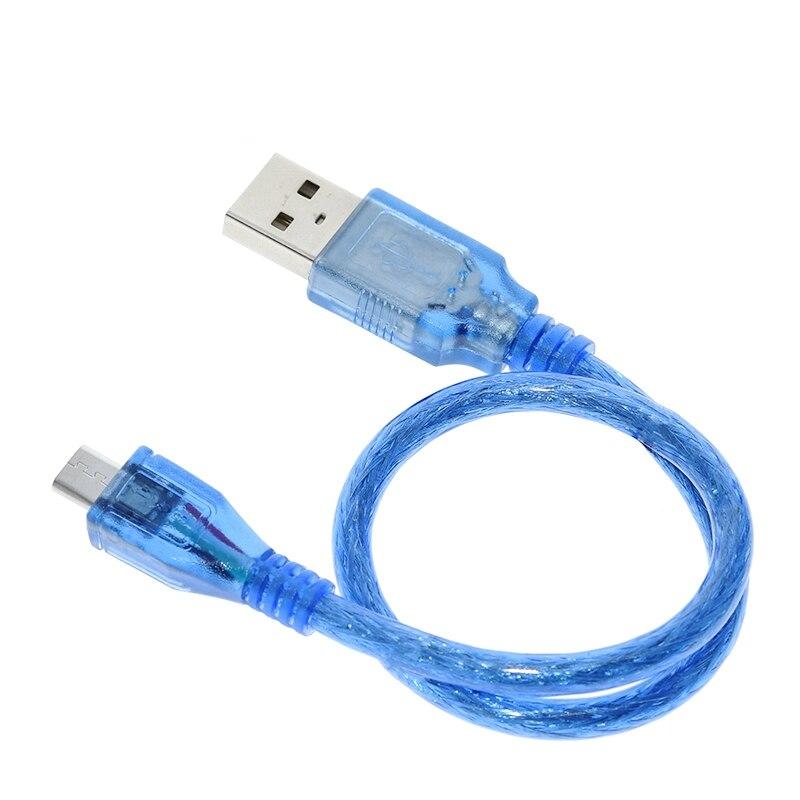 30cm 1.64FT USB Cable for Leonardo/Pro micro/DUE High Quality A type Micro USB 0.3m for Arduino