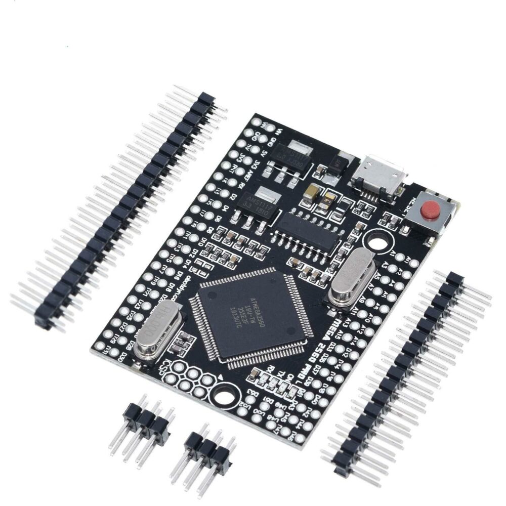 Arduino Mega 2560 PRO MINI 5V (Embed) CH340G ATmega2560-16AU with male ...