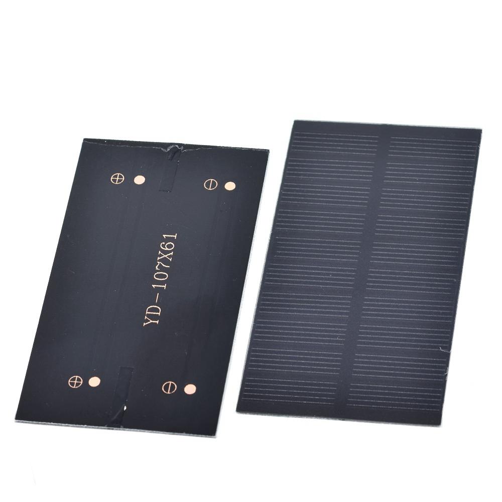 Smart electronics Solar Panel 1W 5V electronic DIY Small Solar Panel for Cellular Phone Charger Home Light Toy etc Solar Cell
