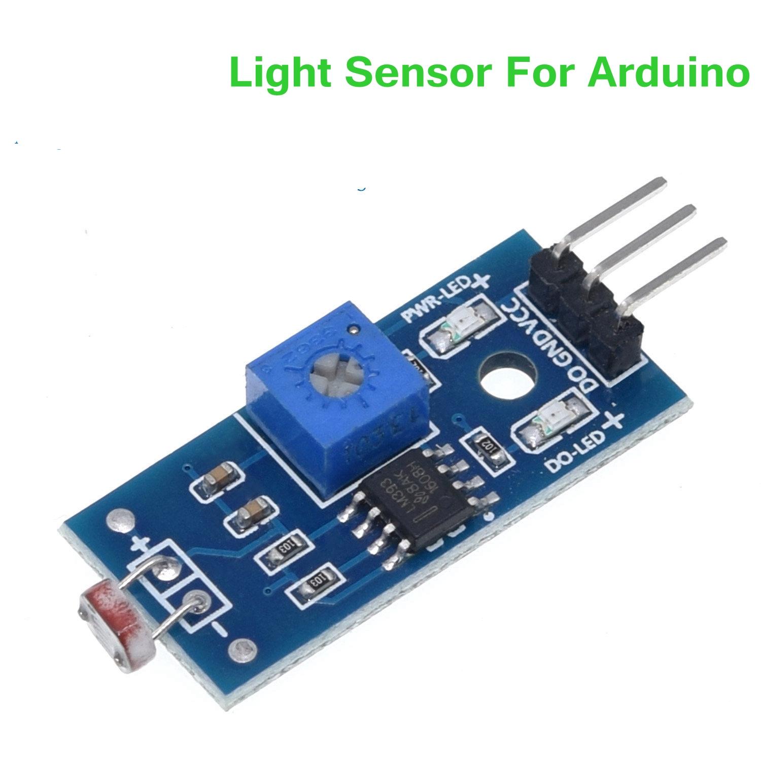 2PCS Photoresistor Sensor Module Light Detection Light for Arduino M26 