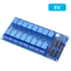5v 12v 1 2 4 8 16 channel relay module with optocoupler. Relay Output 1 2 4 8 16-way relay module for arduino - Image 7