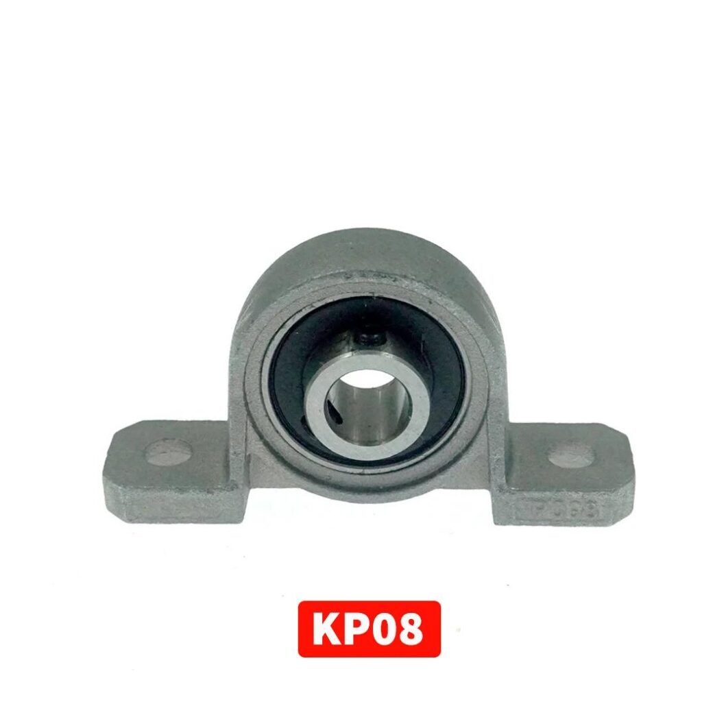 thumbnail image 2 of 2pcs KP08 8mm Zinc Alloy Pillow Block Bearing Shafts Durable Insert Linear CNC P 2 of 12