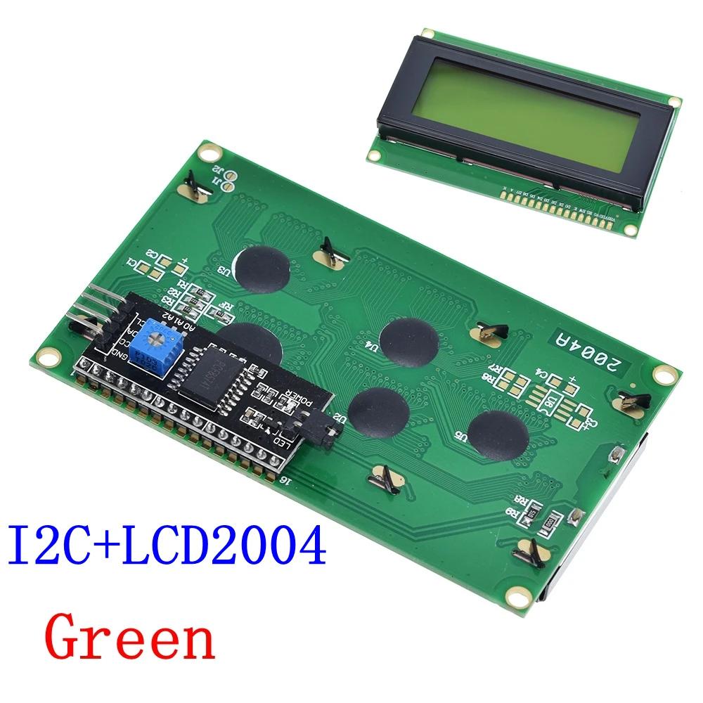 LCD2004+I2C 2004 20x4 2004A Blue/Green screen HD44780 Character LCD /w IIC/I2C Serial Interface Adapter Module For Arduino