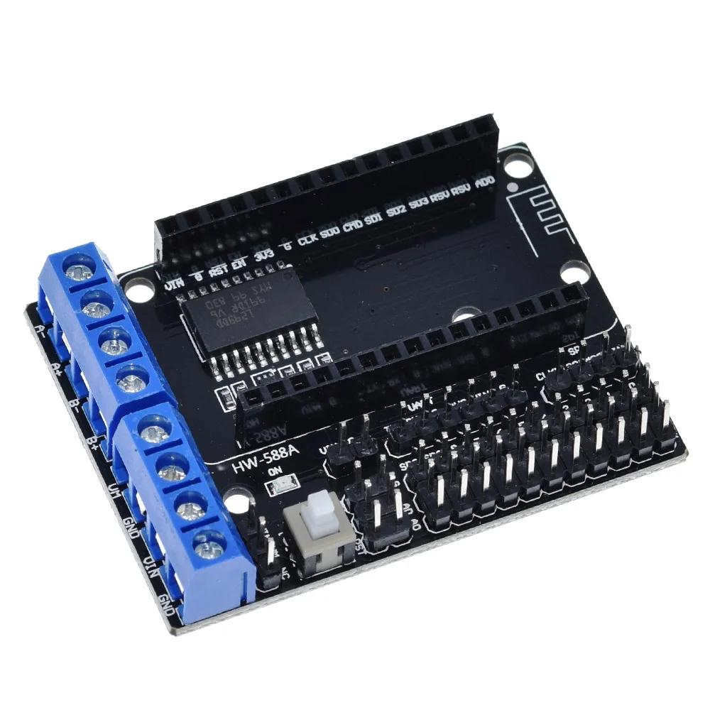 NodeMCU Motor Shield Board L293D for ESP-12E from ESP8266 esp 12E kit diy rc toy wifi rc smart car remote control For Arduino