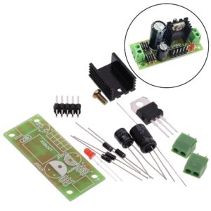 LM7805 DIY voltage regulator kit for Arduino 5V power supply