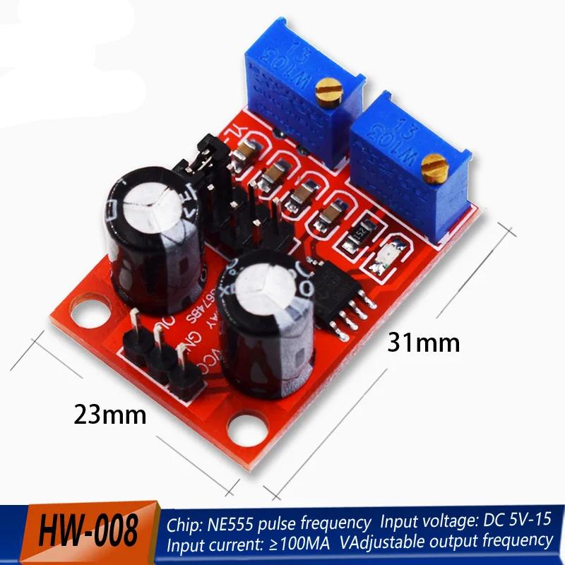 NE555 Pulse Frequency Duty Cycle Adjustable Module – Square Wave / Rectangular Wave Signal Generator