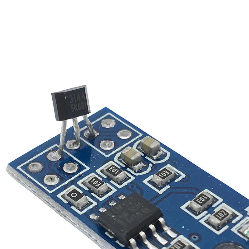  4-Pin Linear Magnetic Hall Switch Speed Counting Sensor Module for Arduino