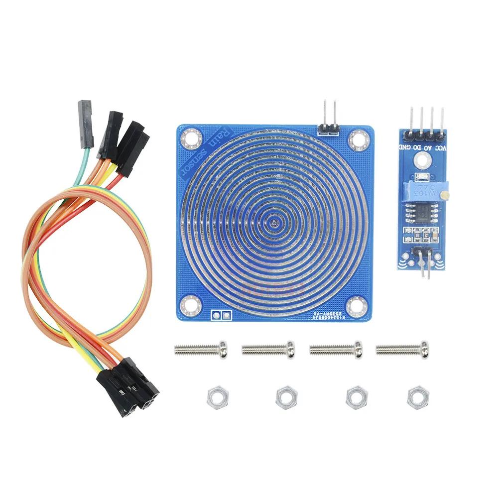 Raindrops Detection Humidity Sensor Module 3.3V–5V for Arduino