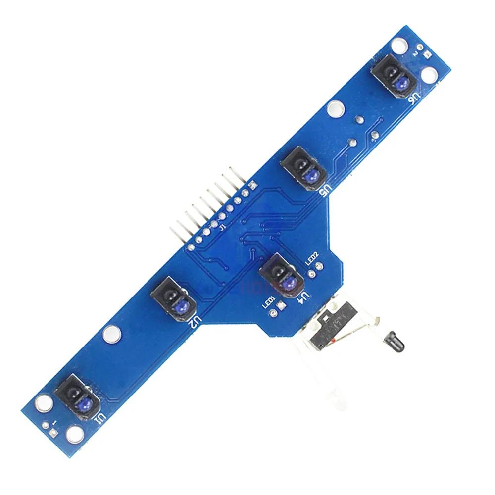 5 Channel IR Infrared Detector Tracking Line Sensor Module