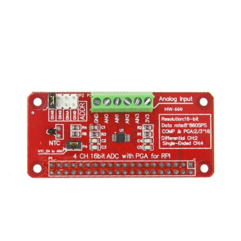 ADS1115 3.3V ADC Module for Raspberry Pi 3/2/B+ I2C RPI-ADS1115-ADC ...