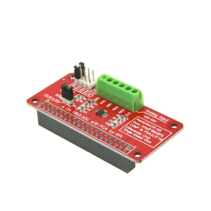 ADS1115 3.3V ADC Module for Raspberry Pi 3/2/B+ I2C RPI-ADS1115-ADC Analog To Digital Converter Module